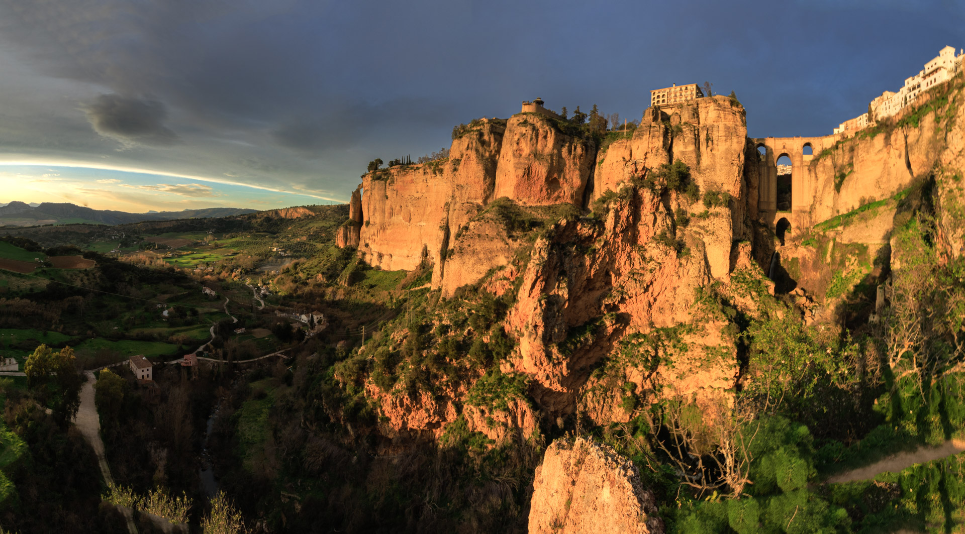 Andalusien - Abendstimmung in Ronda